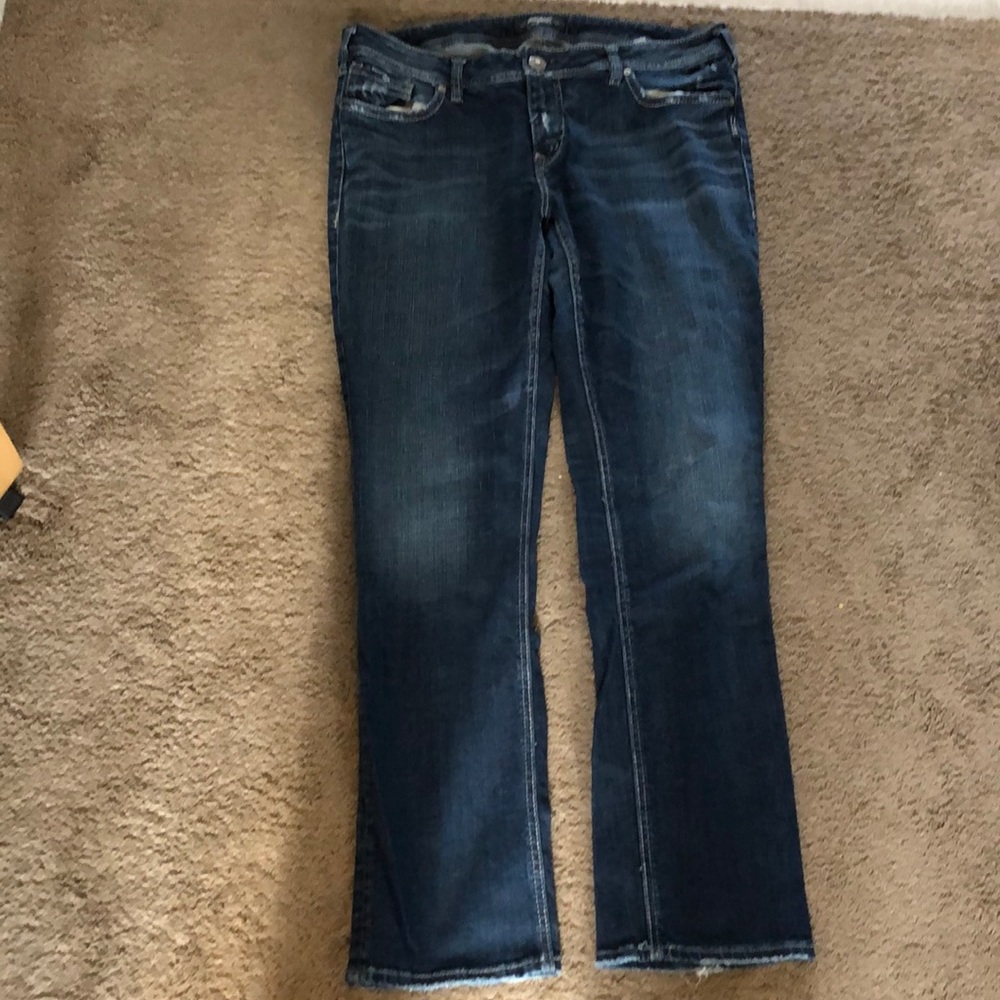 Silver Elyse Straight